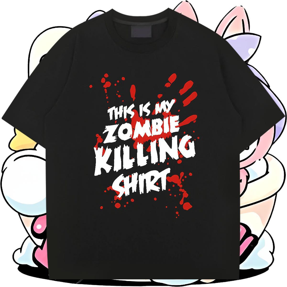 Custom letter Couples T Shirts 230g Cotton Men T Shirts Black Oversized Anime Printing Street Pure Cotton Brand Tops Tees