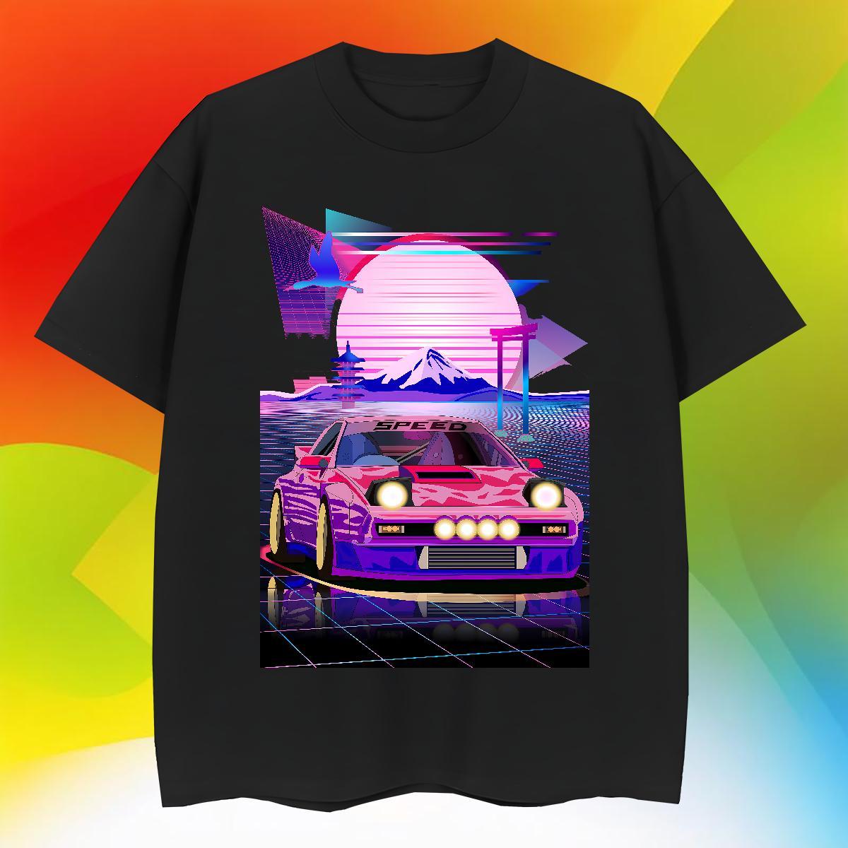 High Quality beach Mens T Shirts Street Wear Mens Tshirts 230g 100% Cotton 2024 New Breathable Soft Black White Tee Shirt