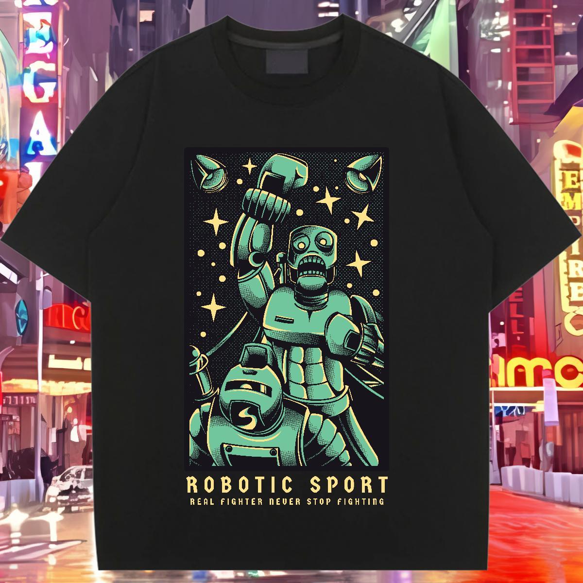 Classic T shirt Breathable Short Sleeve 100% Cotton 230g Womens Tshirts Cartoon Floral Printing ET Daily Outfit High quality Tee Shirt