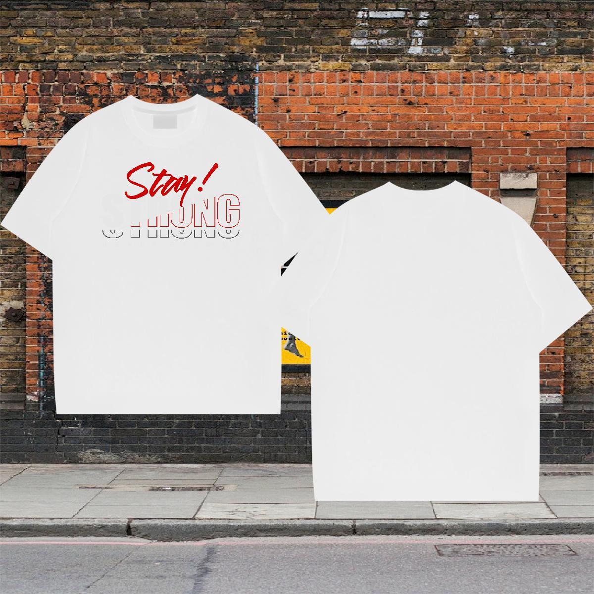 Loose Men Tops Tees High Street Hip Hop 230g 100% Cotton Anime Breathable Short Sleeve letter T shirt Free Shipping Tops Shirt