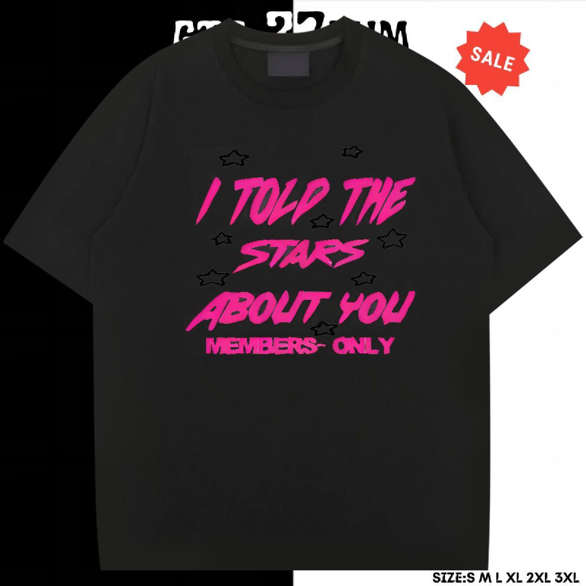 Loose Fit Couples T Shirts Summer Casual 230g Cotton White Plus Size Breathable Short Sleeve letter Men T Shirts Fashion New Tshirts