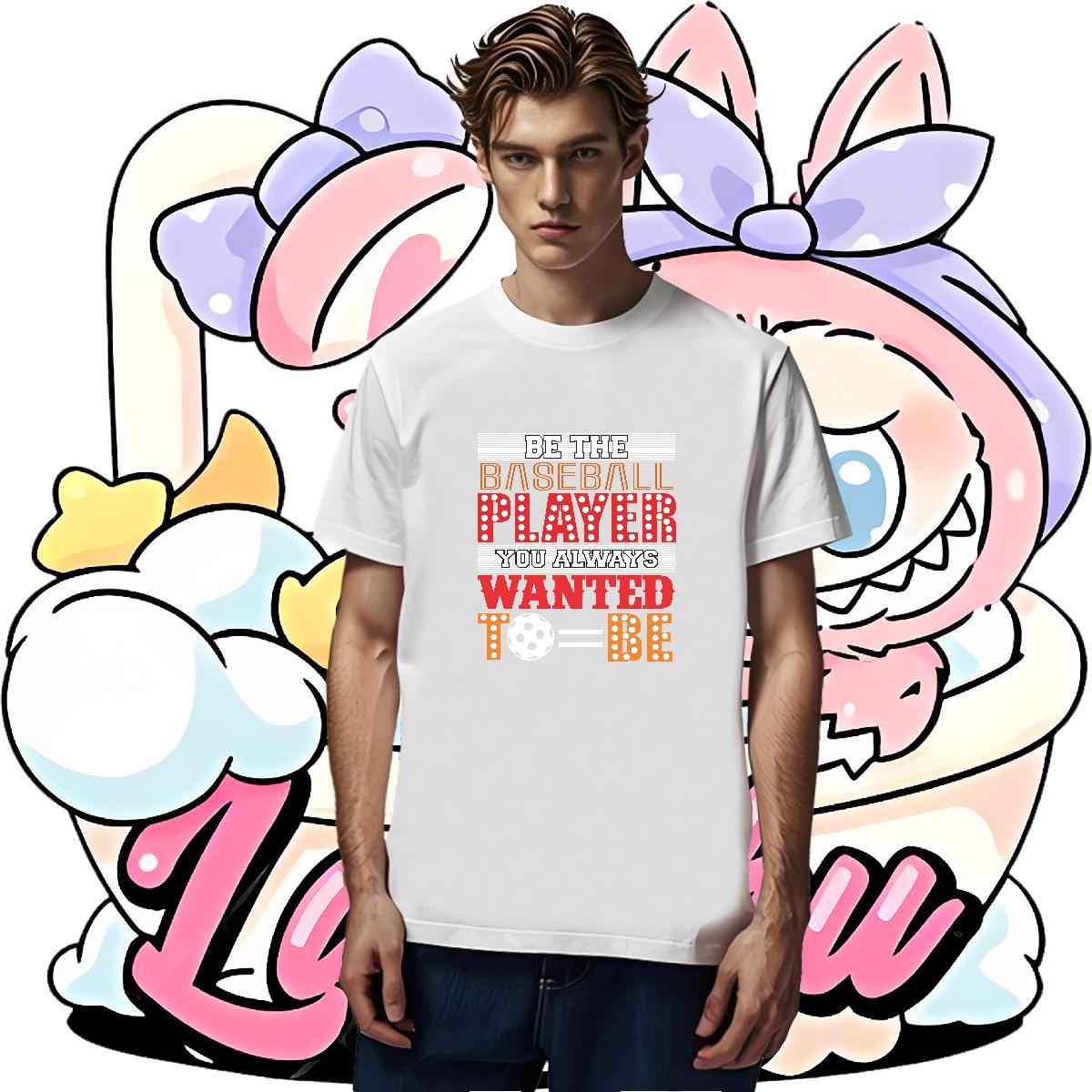 Soft letter Mens T Shirts High Street Hip Hop Mens Tshirts 230g Cotton Brand Pure Cotton Floral Print Tee Shirt