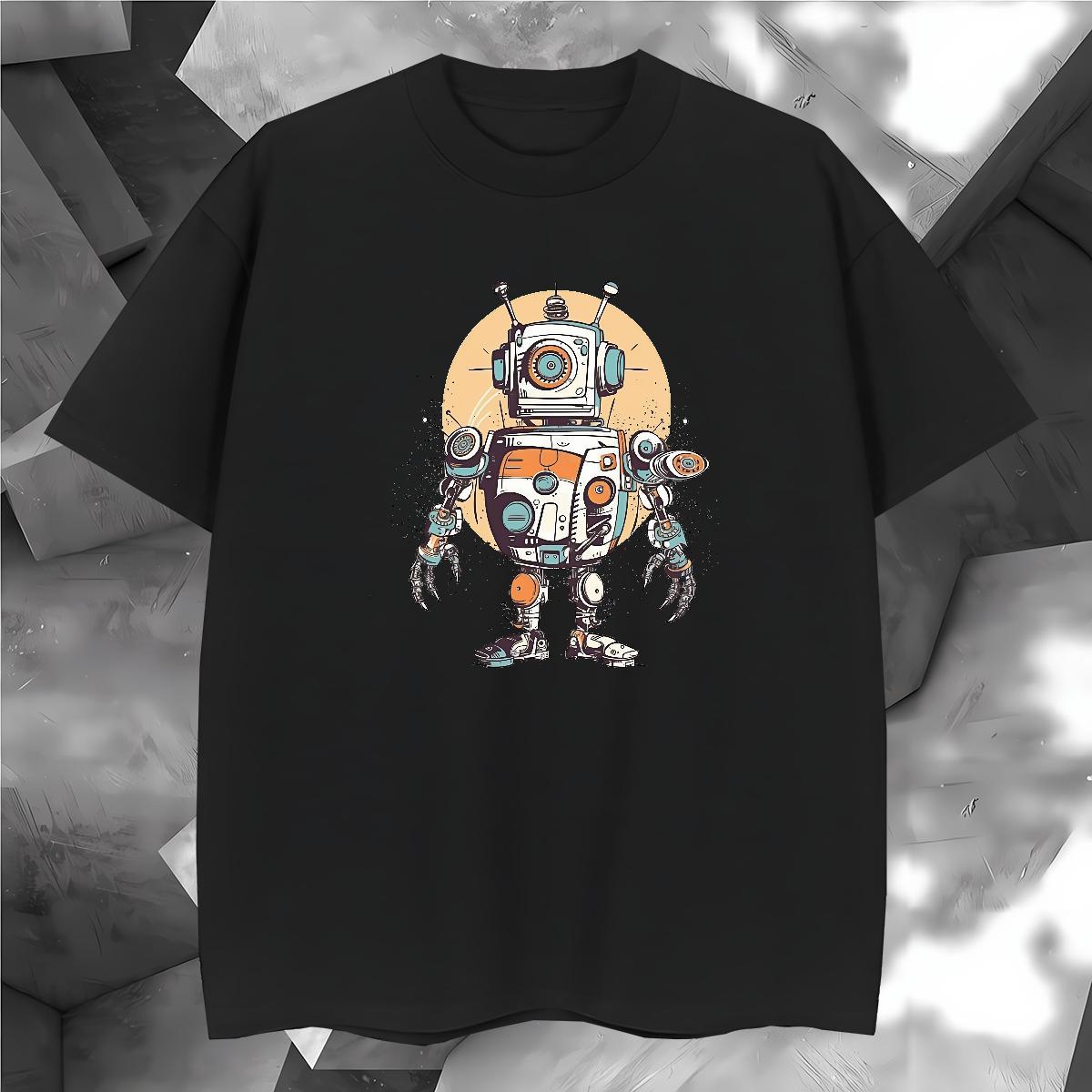 TOP Quality T Shirt For Man 230g Pure Cotton ET Street Wear Black Oversized Breathable Short Sleeve Tshirts New Arrival Clothes