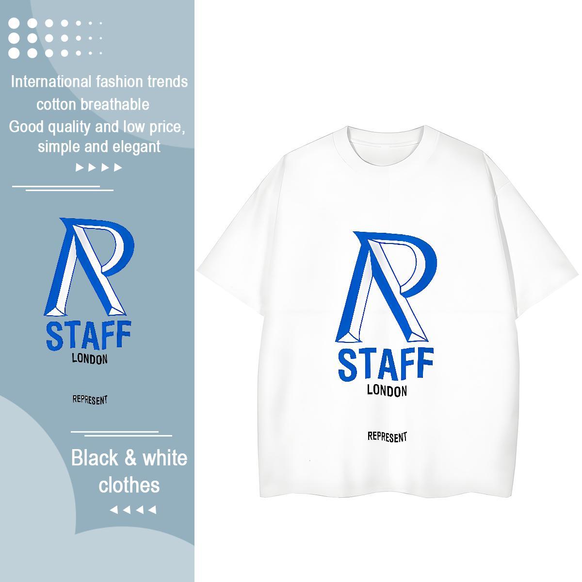 Loose Lady T shirt 100% Cotton 230g letter Casual Sport T Shirts Women O Neck Short Sleeves Custom Cartoon Tops Tees