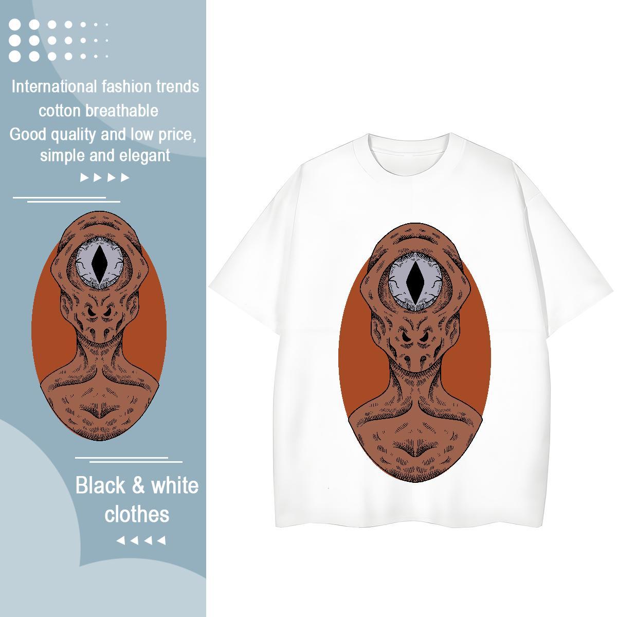 2024 Designer T Shirt For Woman Comfortable 100% Cotton 230g Unisex Tshirts Plus Size Cartoon ET Casual Sport Popular Top Tees