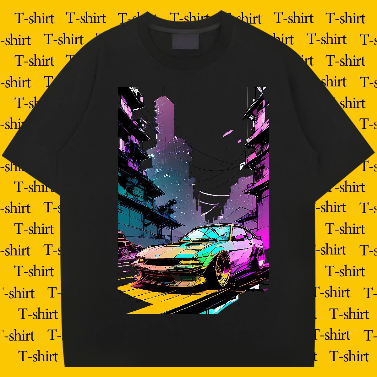 Classic Tshirts Street Casual 100% Cotton 230g Oversized Round Neck Short Sleeve beach T-Shirts Fashion Designer Tees