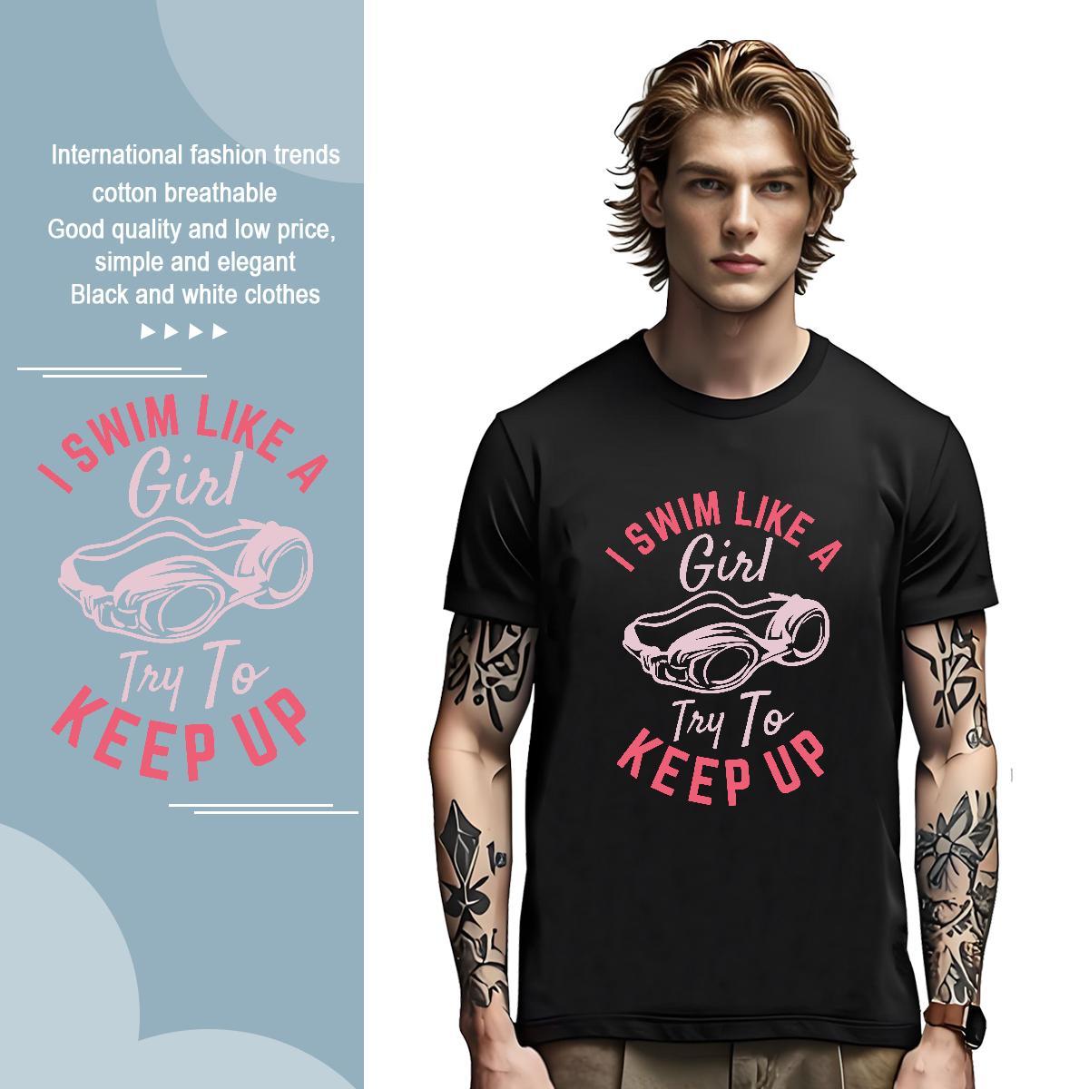 Cool Design monogram Man T Shirts Hip Hop Street Men Clothes T-Shirt 230g Cotton Brand Breathable Short Sleeve DIY Anime Tops Tees