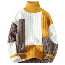 Autumn and Winter style Thicken Warm Sweaters Mens Fashion Casual Loose Comfortable High Quality Large Size Sweater 240821