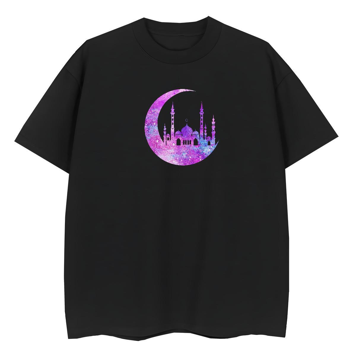 Loose Womens Tshirts 100% Cotton 230g icon Casual Sport T Shirts Women O Neck Short Sleeves DIY Anime Printed Wear