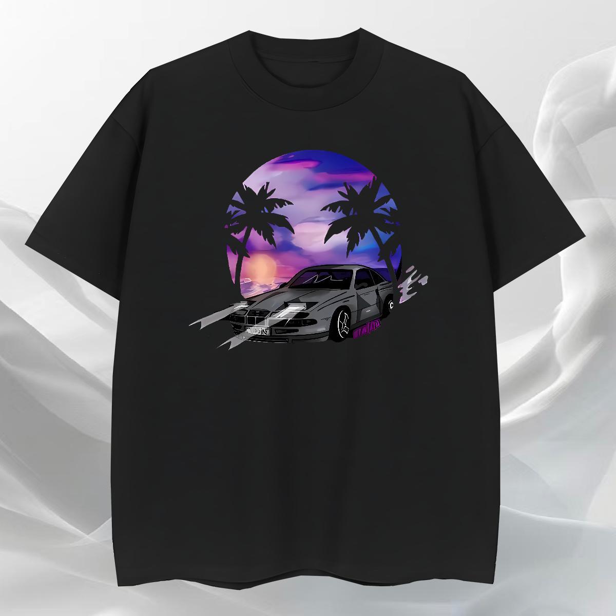 Loose Fit Mens Tshirts Casual Daily Wear 230g Pure Cotton Skull O-Neck Short Sleeve beach T-Shirts for Men Wholesale Tees