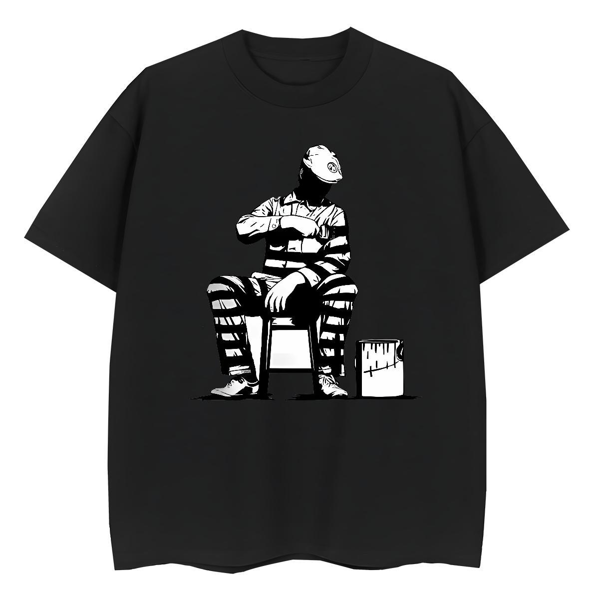 Fashion Casual T Shirt For Woman 230g Pure Cotton Breathable Short Sleeve High Street Hip Hop character Women Tees Unisex Anime Polos