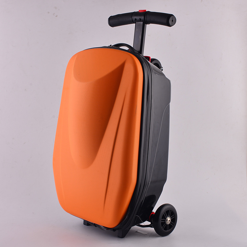 Small On Wheels - Durable Roller Travel Bag, Multipurpose Skateboard Style Suitcase For Students, Men And Women New Free Delivery Designer Bag