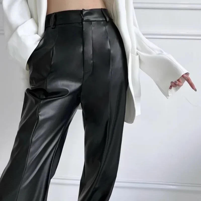 In Woman Trousers Autumn Winter Pants for Women Slacks Casual One Size Elastic Xxl G Harajuku Y2k Streetwear High Quality 240821