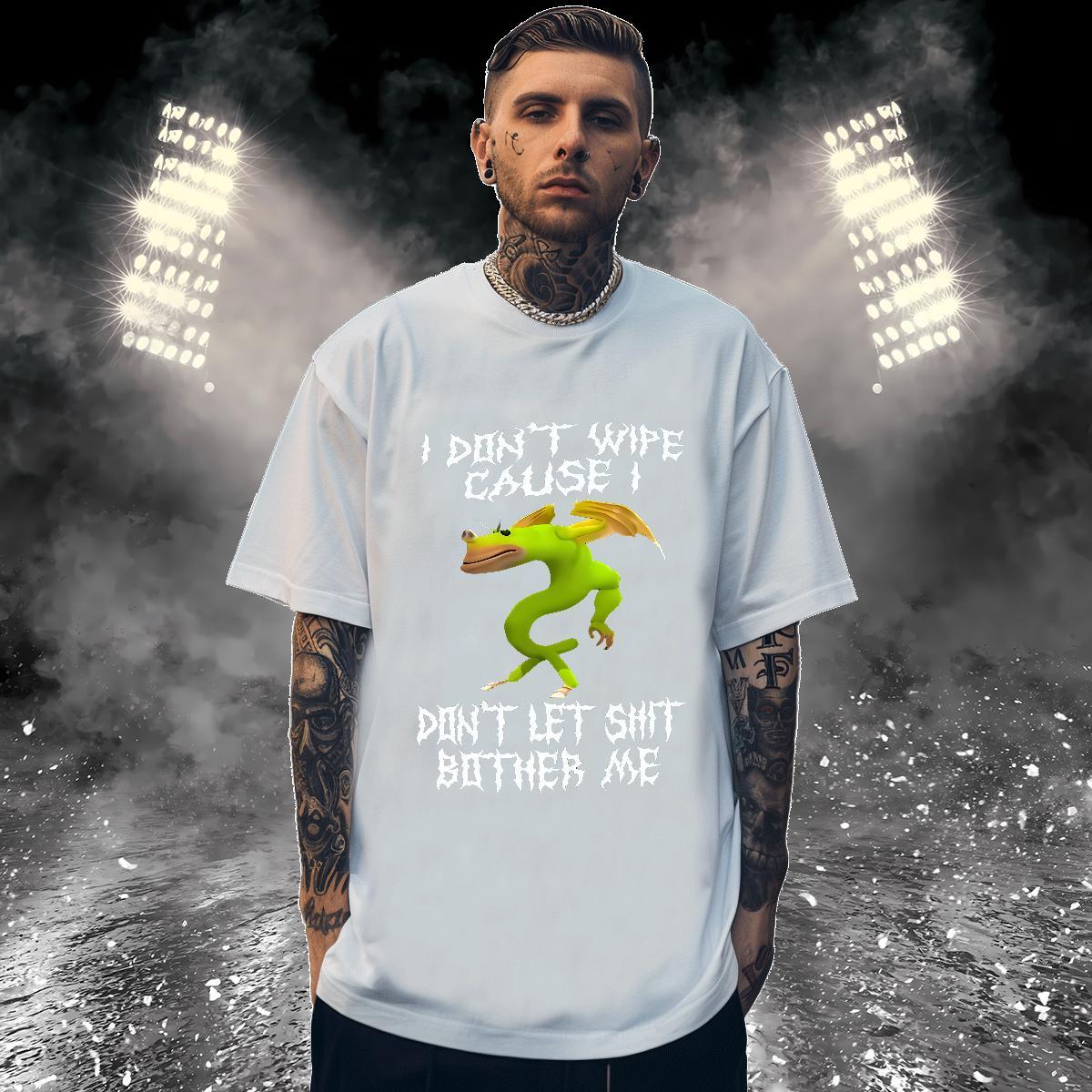 Loose Fit T-Shirts for Men frog Short Sleeve Soft Street Custom Big Size 100% Cotton 230g Mens Tshirts Fashion New Tops Tees