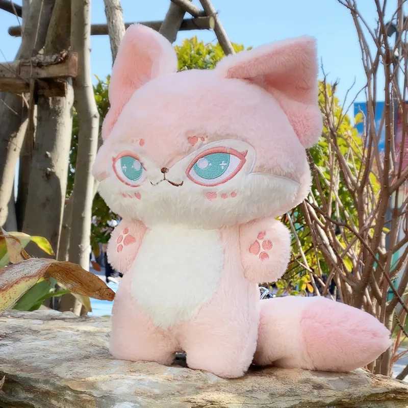 Stuffed Toys Wolf Plush Doll Gift Kawaii Emotion Wolf Plushies Doll Cute Wolf Toys For Girl Kawaii Room Decor Y240821