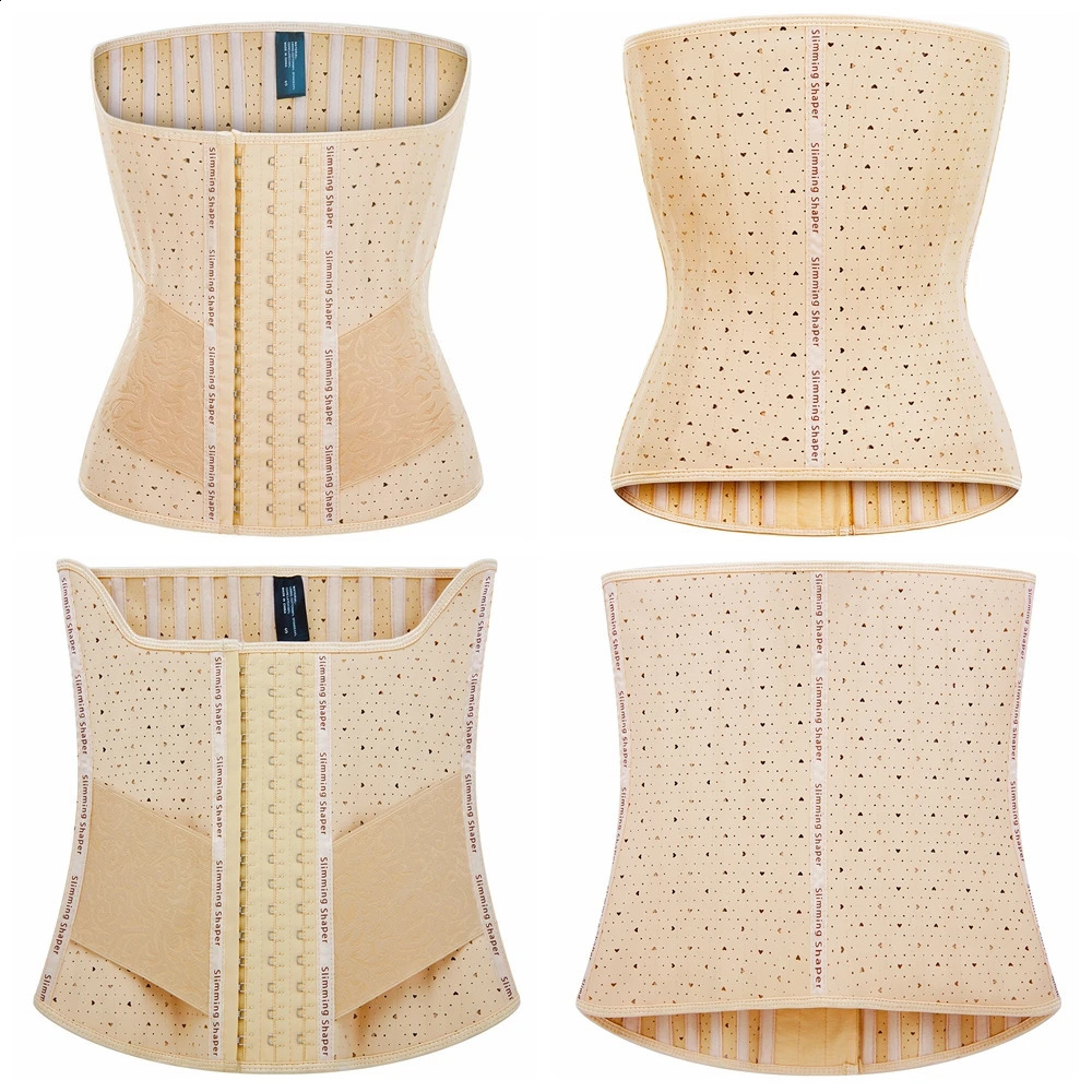 25 Steel Bones Latex Waist Trainer Body Shaper Long Torso Corset Shapewear Women Fajas Colombian Girdles Cincher Slimming Belly 240822