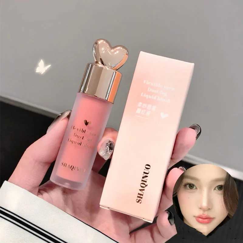 Cute Monochrome Soft Mist Liquid Ber Stick Natural Cheek Dyed B Milk Strawberry Face Rubor Rouge Korean Makeup CosmeticsXJ241225