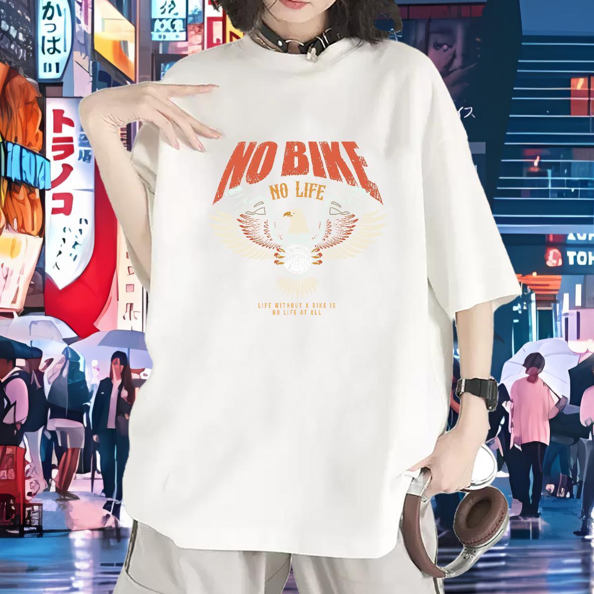 Designer T-Shirts for Women Breathable Short Sleeve 230g 100% Cotton Women Tshirts Skull cool Casual Nice Wear