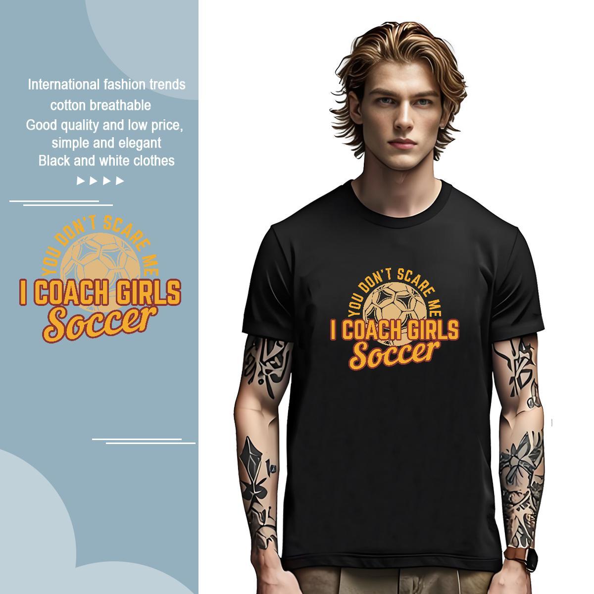 Soft soccer T Shirt For Man Sports Casual Men Tops Tees 230g 100% Cotton Wholesale Breathable Soft Custom Big Size Tee Shirt