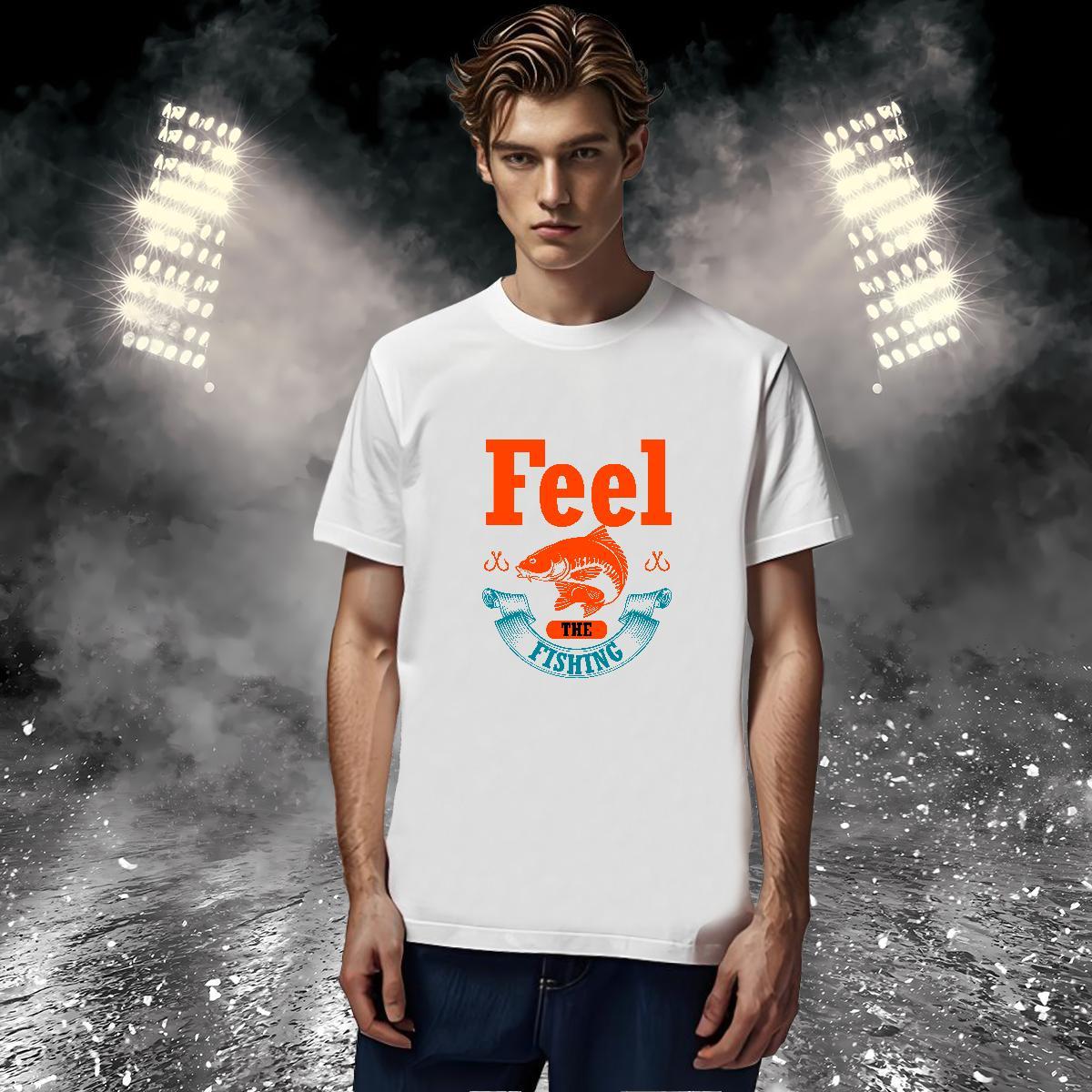 Classic fish Mens T Shirts Casual Beach Tshirt for Man Woman 230g Pure Cotton New Designer Short Sleeve Soft DIY Tees