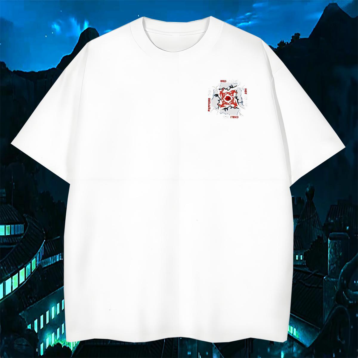 DIY Customized High Street Hip Hop Men Tshirts scary Crew Neck 230g 100% Cotton Mens T Shirts Loose Fit DIY Logo Oversized Tees Shirts