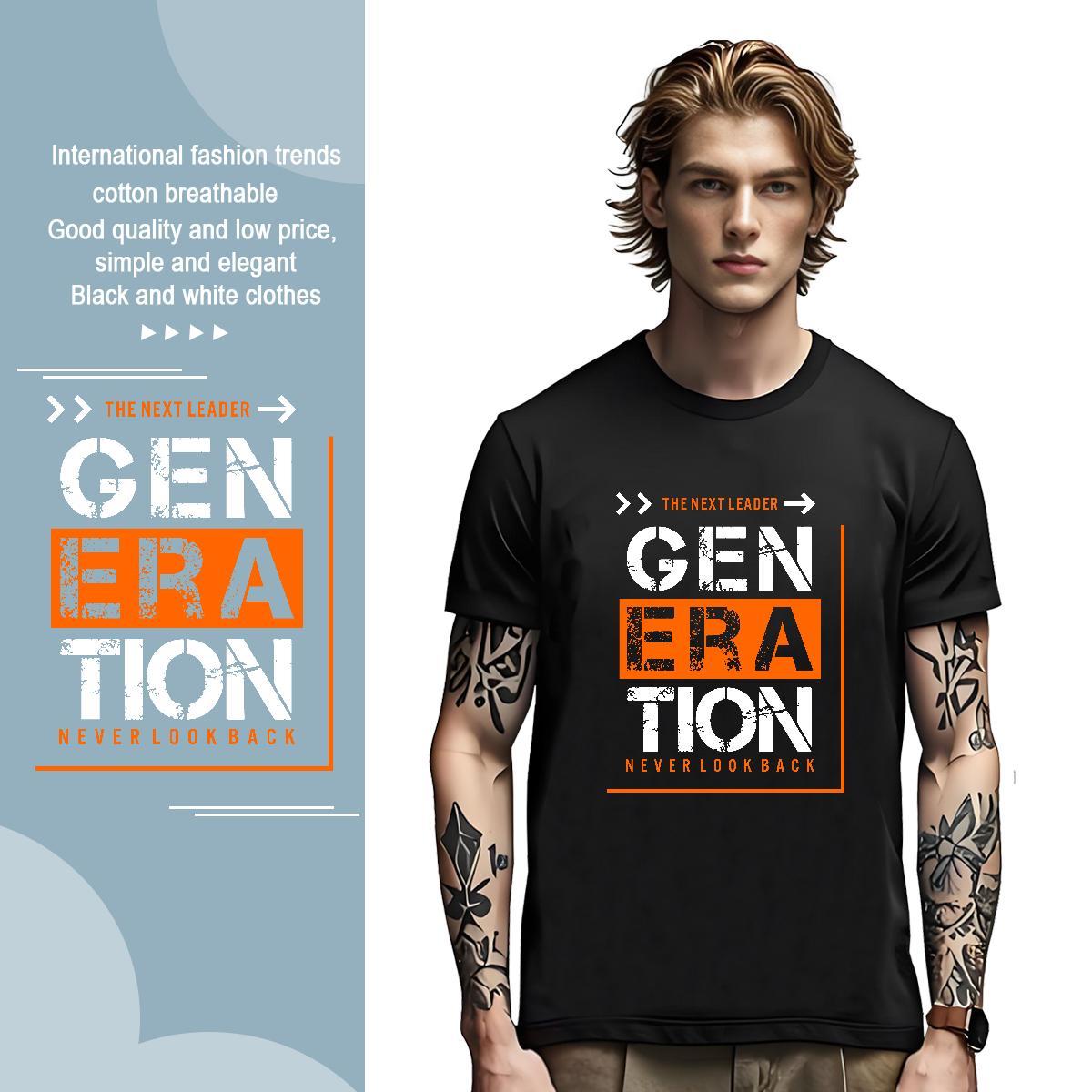TOP Quality letter T Shirts Men Daily Wear Tshirt for Man Woman 230g 100% Cotton New Designer Crew Neck DIY Logo Oversized Tops