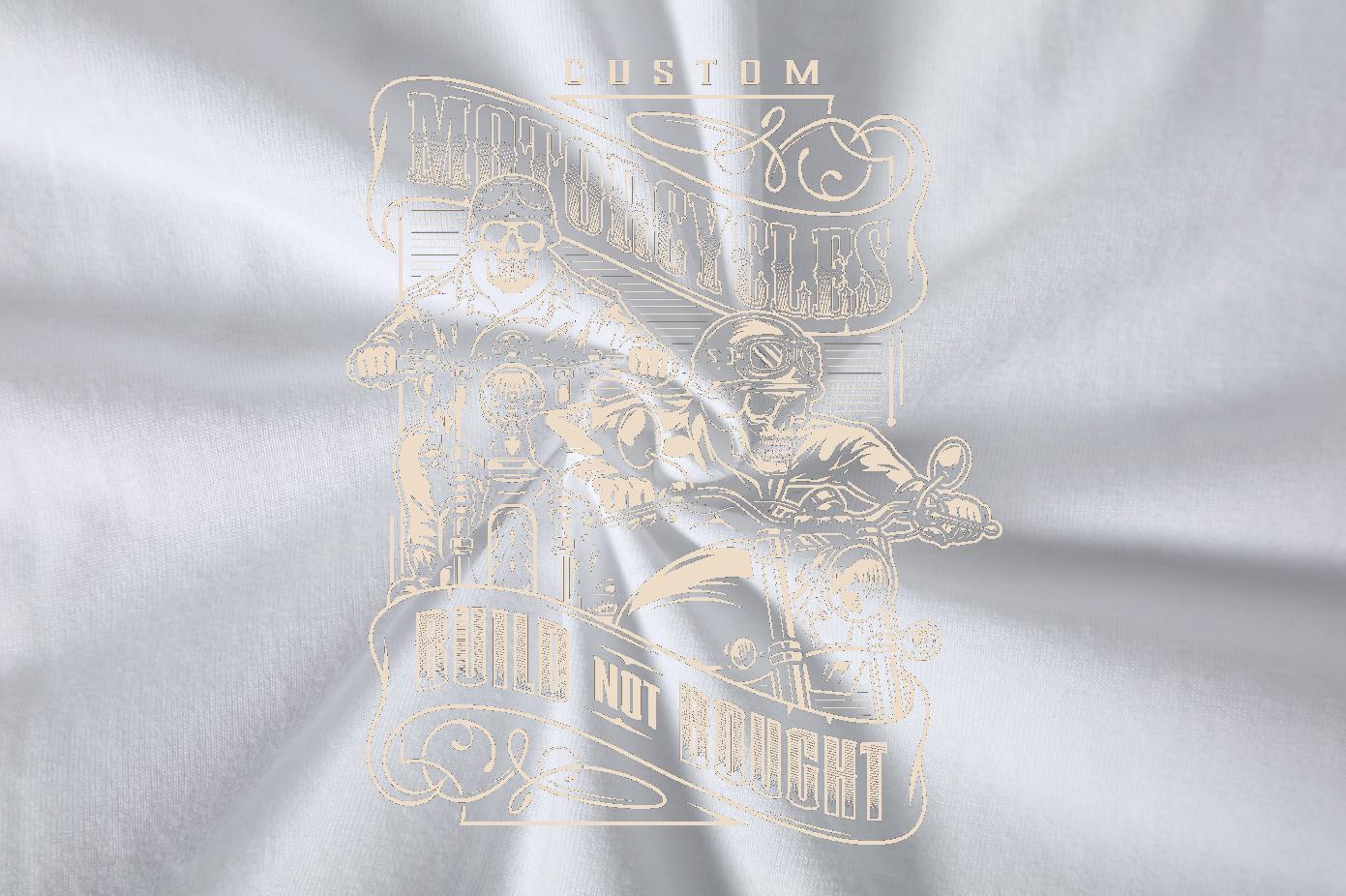 Loose Fit Men Clothes T-Shirt Sport 230g Pure Cotton Custom Big Size O-Neck Short Sleeve Motorcycle T-Shirts DIY Customized Tops