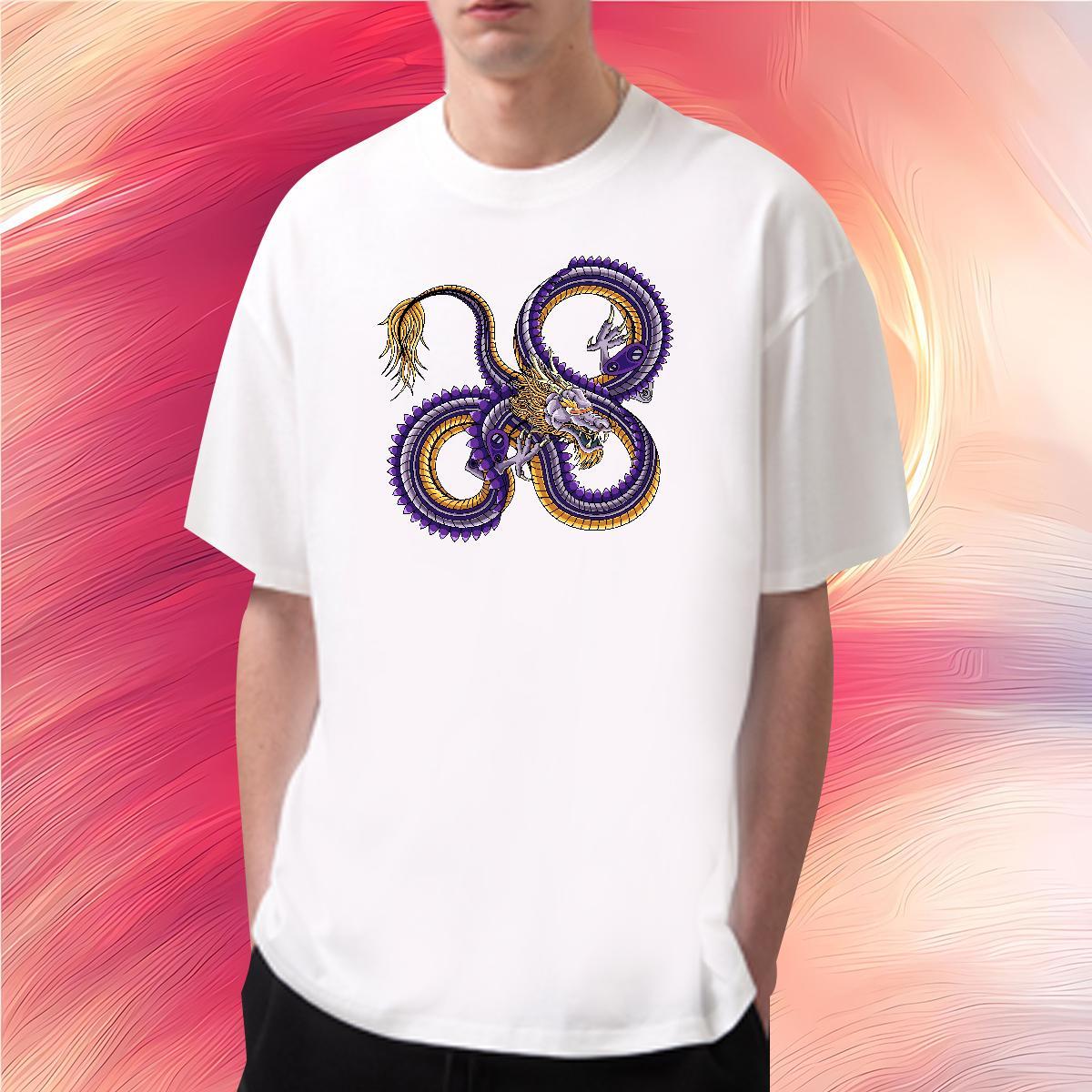 Loose Fit ferocity T-Shirts Outdoor Tshirts 230g 100% Cotton Stylist Breathable Crew Neck Cartoon Print Tops Tees