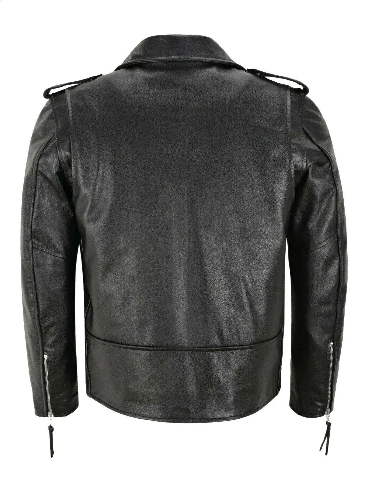 Boutique Punk Men PU Leather Jacket Motorcycle Fashion Slim Fit Leather Coat 240822