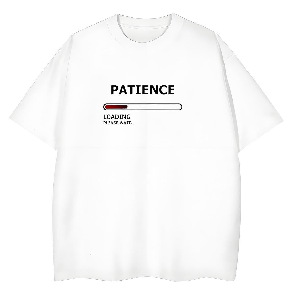 Comfortable Couples T Shirts 230g 100% Cotton letter Sports Casual T Shirts Women Breathable Short Sleeve Cartoon Printing L-4XL Tops Tees