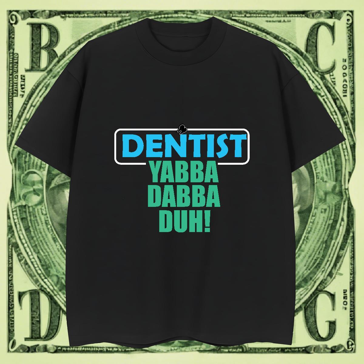 TOP Quality Mens Tshirts Anime Printing Street 100% Cotton 230g Custom Printed Breathable Crew Neck Denstist Man T Shirts 2024 New Top Tees