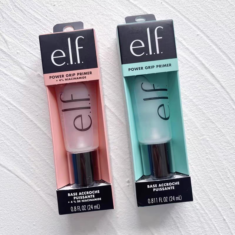 elf Power Grip Based Hydrating Face Primer Gel Foundation Brightening Moisturizing Long-lasting Makeup Cosmetic 15ML 24ML