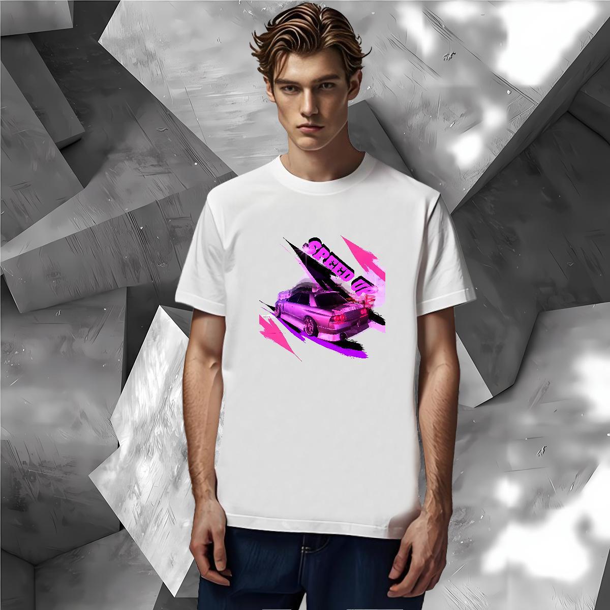 TOP Quality beach Mens T Shirts High Street Hip Hop Tshirts 100% Cotton 230g 2024 DIY Breathable Oversized 4XL Tops
