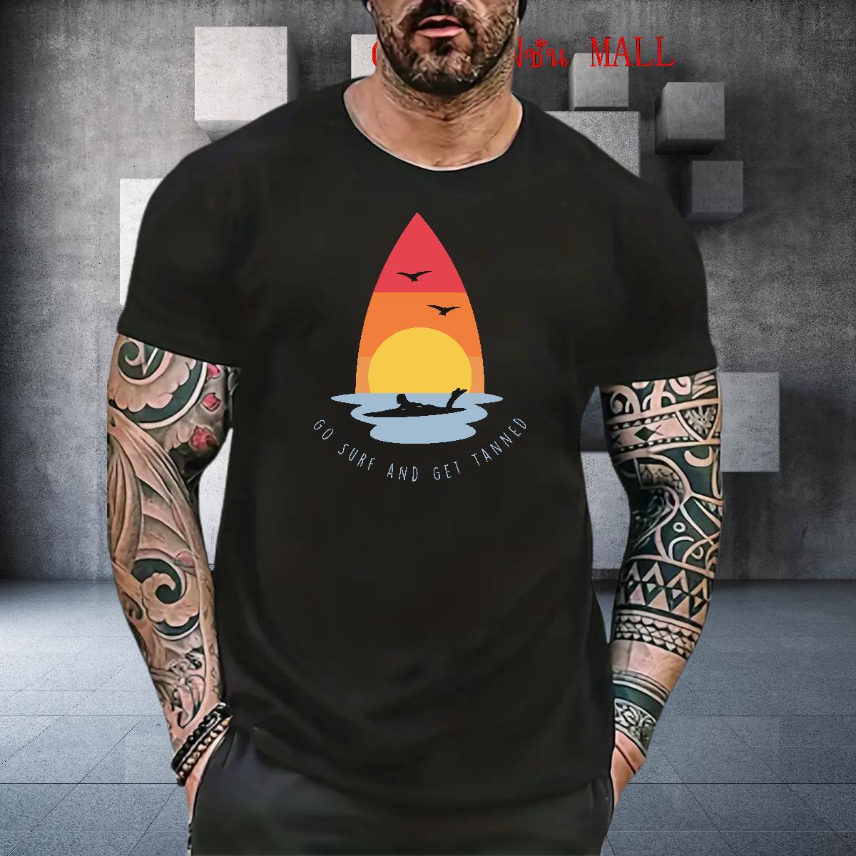 Cool Design Men Clothes T-Shirt Street wear Hip Hop 230g Pure Cotton Cartoon Printing L-4XL Crew Neck beach Man T Shirts Designer Fashion Polos