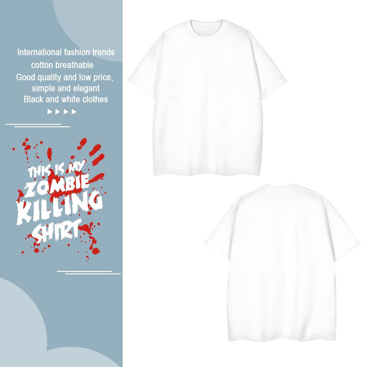 New Arrival letter Men Tees 230g Pure Cotton T Shirt For Man DIY Home Outdoor Breathable Brand Tshirts