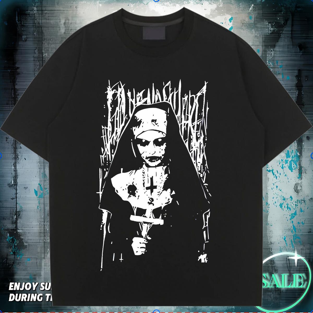 Stylist T Shirt For Woman 100% Cotton 230g Breathable Crew Neck Casual Beach skull Tshirt for Man Woman Female Custom Cartoon Wear