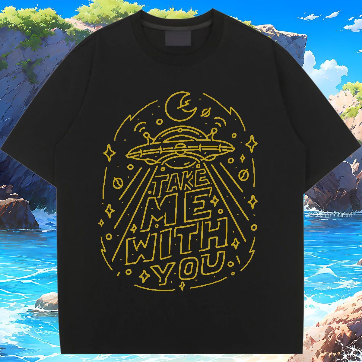 Classic T-Shirts for Women Breathable Short Sleeve 100% Cotton 230g Woman Tshirt Skull ET Casual Nice Tops