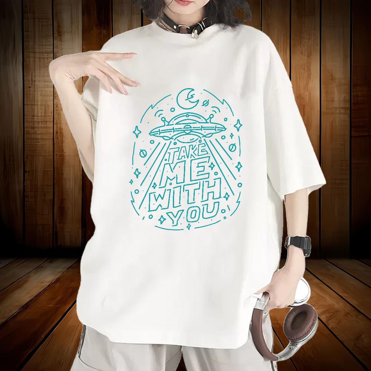 2024 Casual T-Shirts O-Neck Short Sleeve 230g 100% Cotton Couples T Shirts DIY Logo ET Casual Sport Designer Nice Clothings
