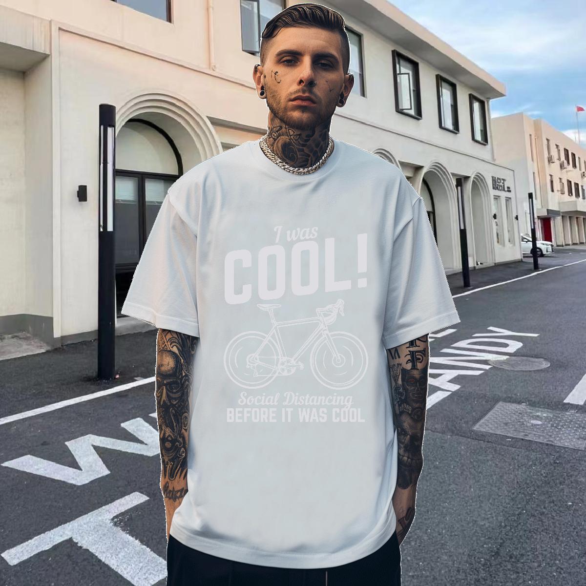Unisex Tshirts Hip Hop 230g 100% Cotton Custom Cartoon O Neck Short Sleeves bicycle T Shirts Men Fashion Designer Tees