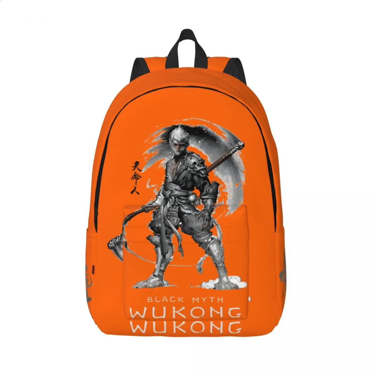 The Most Games of Kindergarten Bag Black Myth Diamond Grid Versatile High School Gift Zipper Rucksack 240822