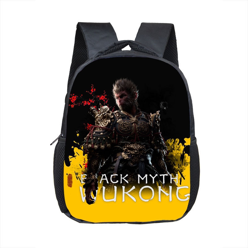 2024 New Black Myth Wukong game surrounding student backpack cartoon bag kindergarten 3-5 year old children bag