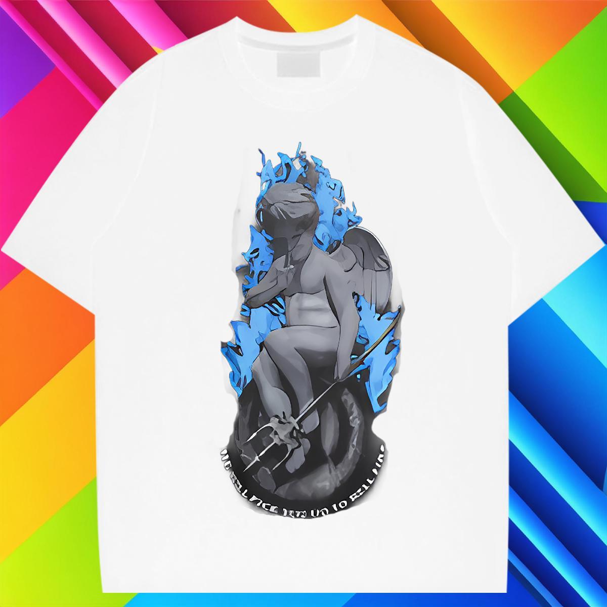 Popular T Shirt For Man 230g Cotton person Casual Beach Custom Print Plus Size Breathable Mens Tshirts Classic Casual Tops Shirt