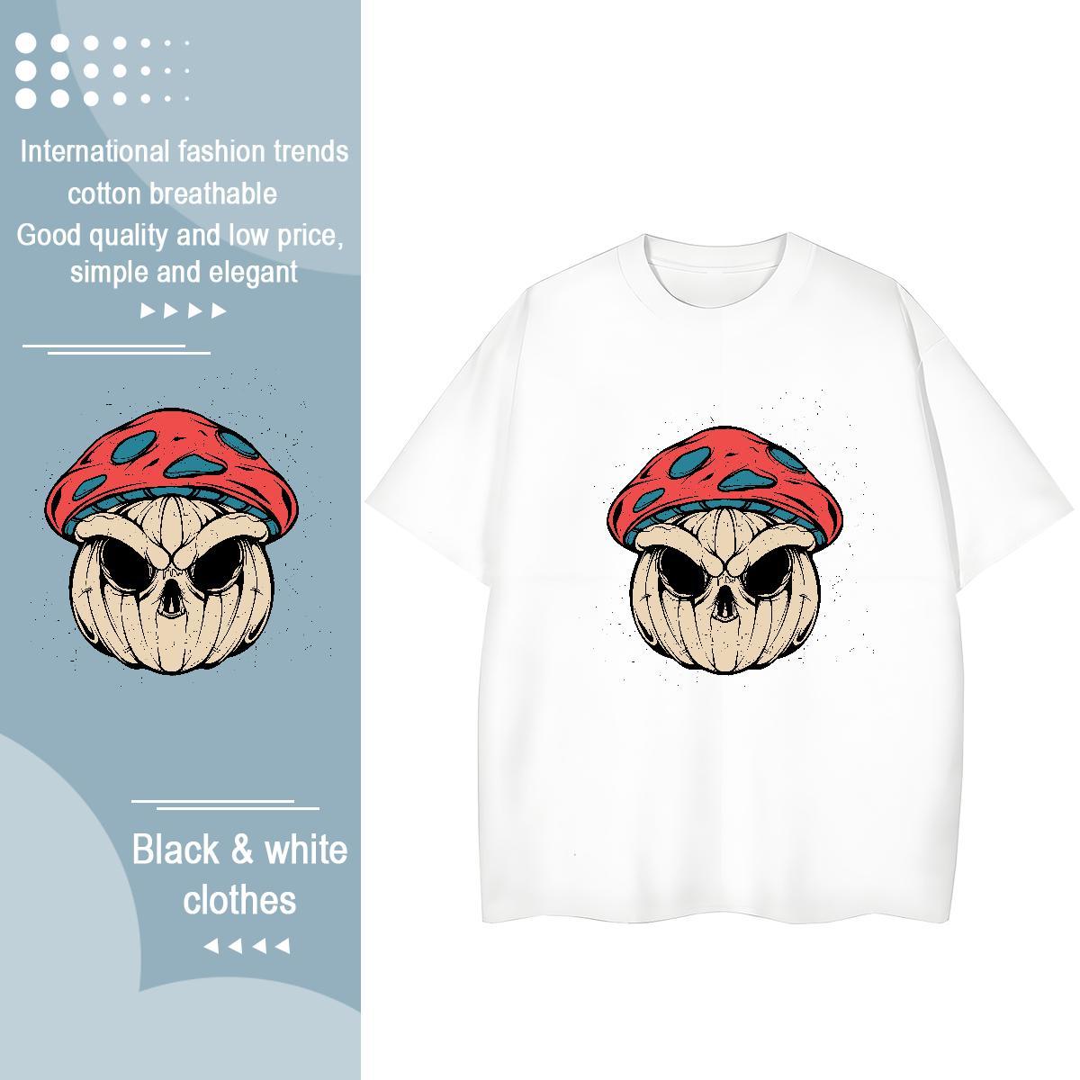 Classic T-Shirts for Women Breathable Short Sleeve 230g 100% Cotton Lady T shirt Custom Print Plus Size ET Street Designer Tees
