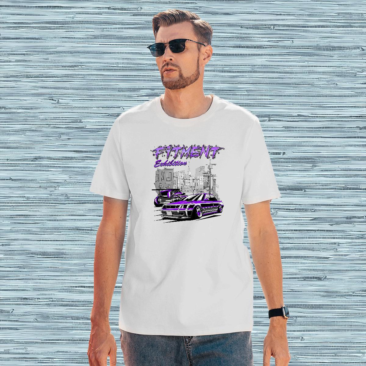 Loose Fit car T Shirt For Man Casual Beach Tshirt for Man Woman 230g 100% Cotton DIY Customized Breathable Crew Neck Customized Print Tops Tees