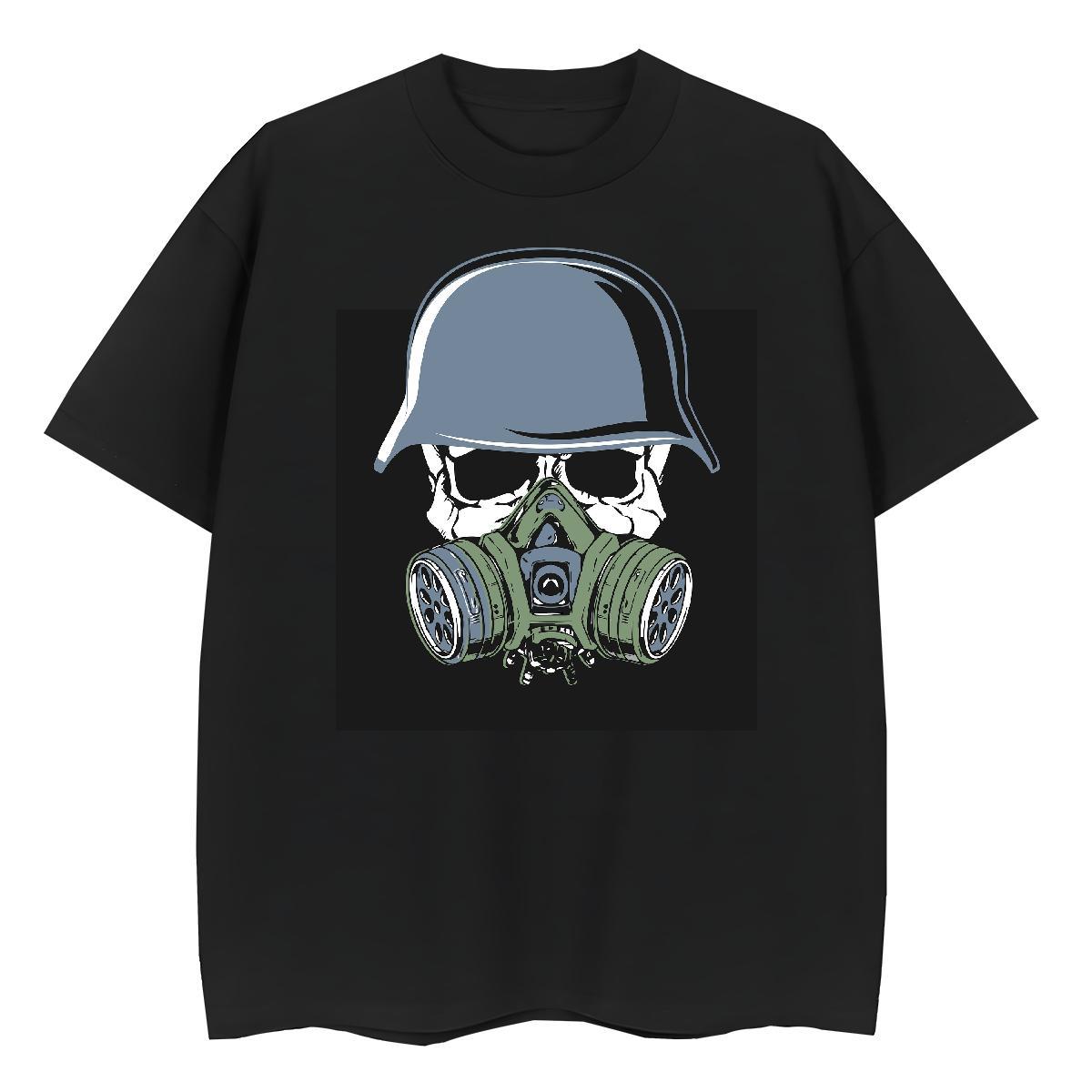2024 T Shirts Women 230g Pure Cotton Crew Neck Breathable Home Outdoor skull Unisex Tshirts Free Shipping Custom Printed Tees Shirts