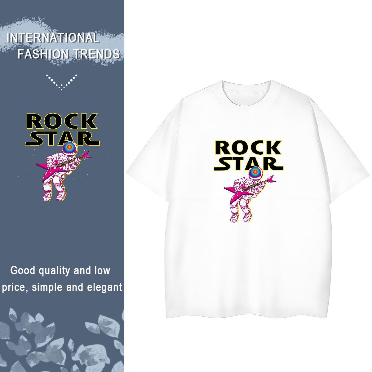 Brand Couples T Shirts 230g 100% Cotton universe Street Casual T-Shirts Short sleeve Soft Oversized L-4XL Tops Shirt
