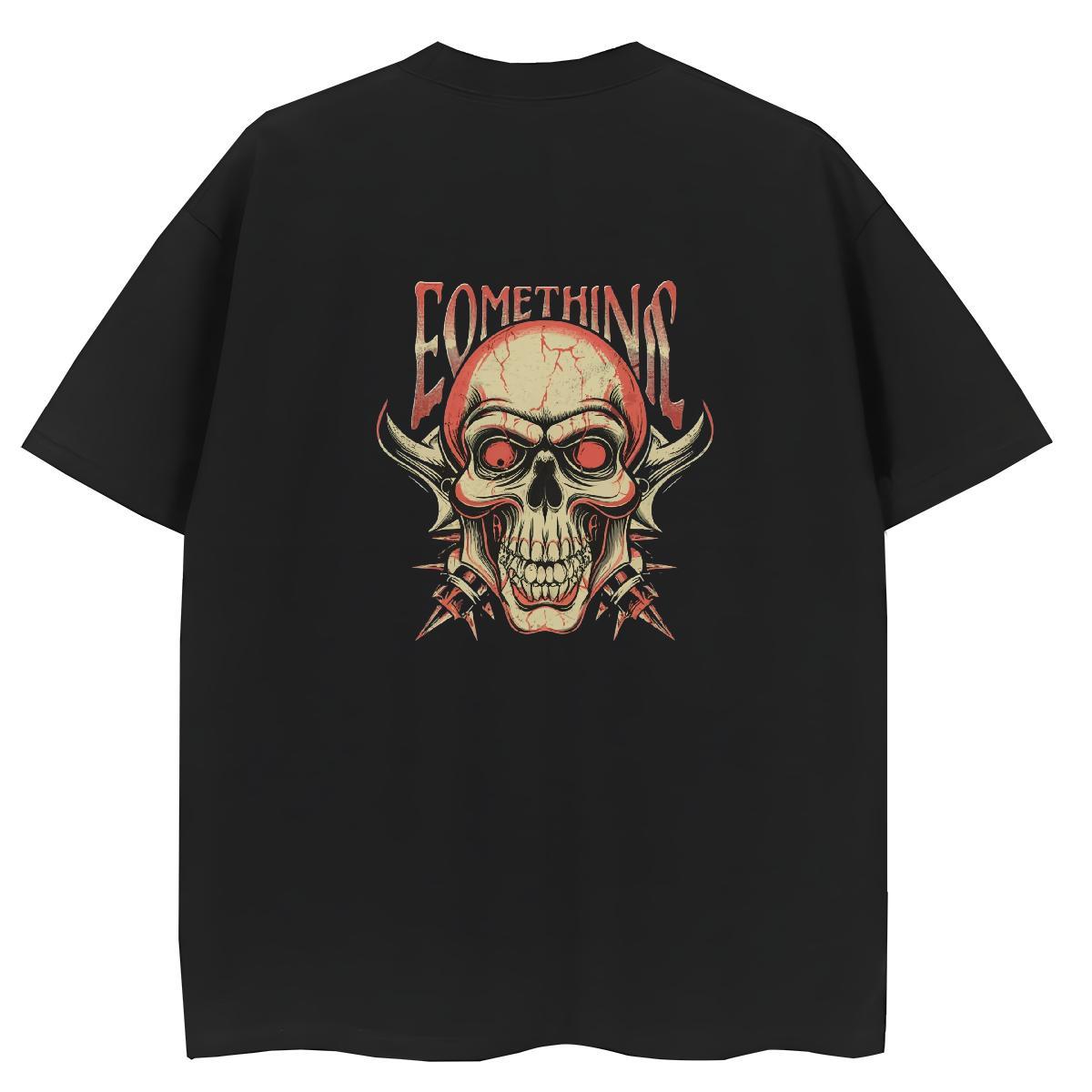Classic T Shirt For Woman 230g Cotton Breathable Short Sleeve Hip Hop skull Couples T Shirts Free Shipping Anime Tees Shirts