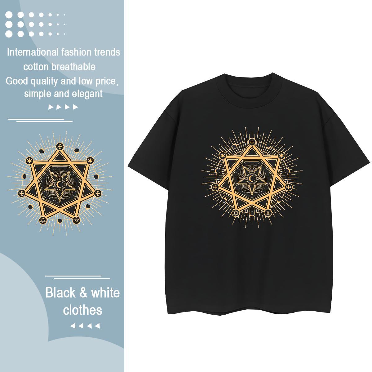 Casual New T Shirts Women 230g 100% Cotton Comfortable Casual Sport eyes Tshirt for Man Woman Female Custom Printing Top Shirts