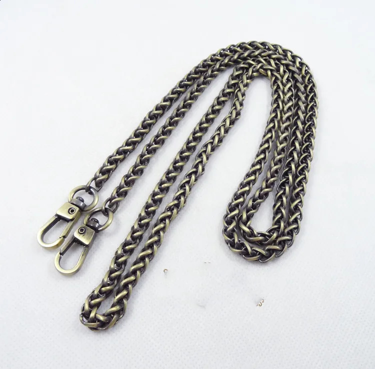 Wholesale Gold/Silver/Black Brass Parts Accessories Bag Chain Hardware Handbag Accessories Metal Chain Strap Shoulder Bag Strap 240821