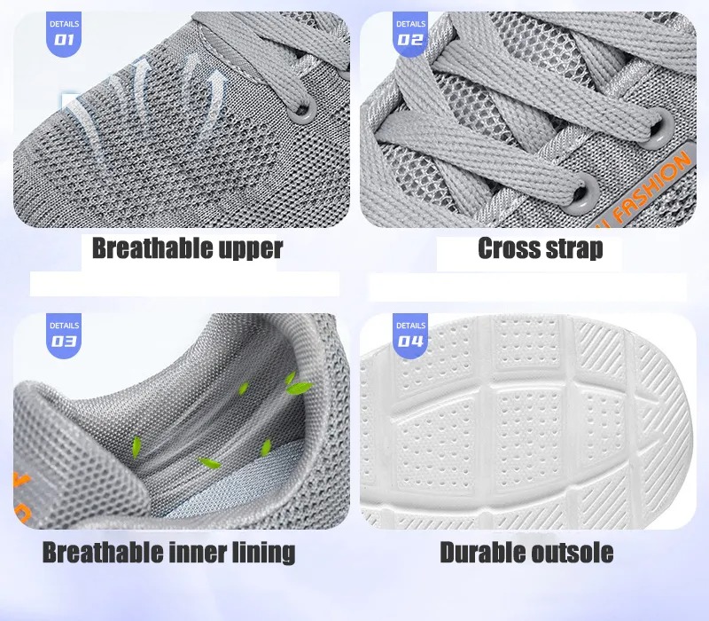 Men's Spring and Autumn New Men's Casual Sports Shoes Comfortable Men's Shoes